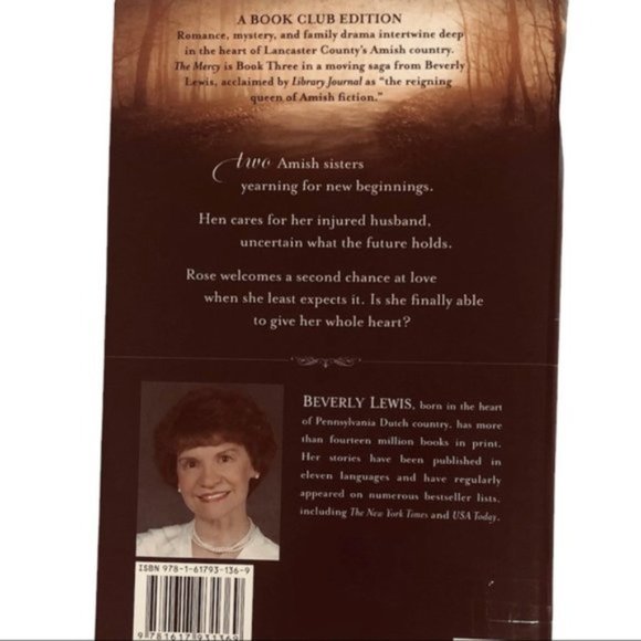 Beverly Lewis hardback book The Mercy - Picture 3 of 5